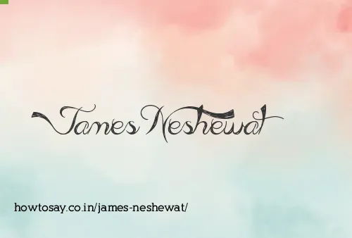James Neshewat
