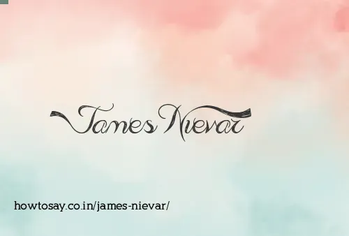 James Nievar