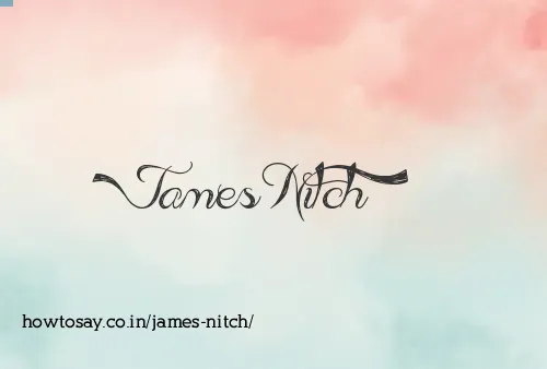 James Nitch