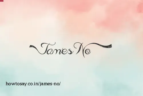James No