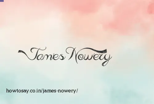 James Nowery