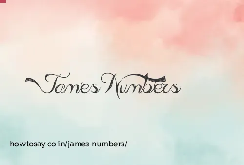 James Numbers