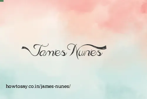 James Nunes
