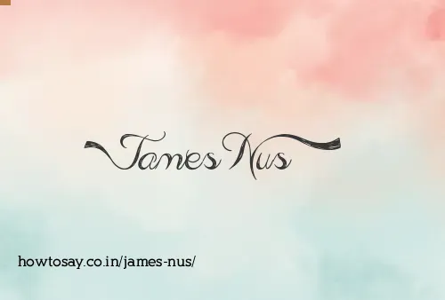 James Nus