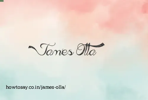 James Olla
