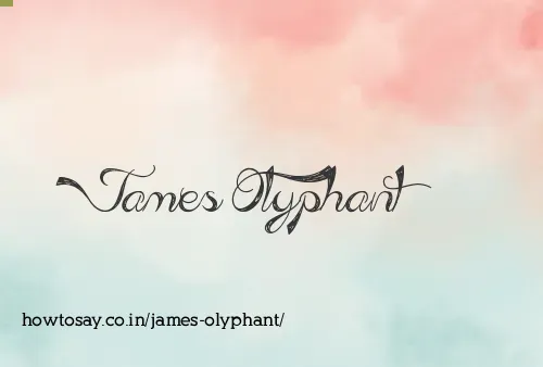 James Olyphant