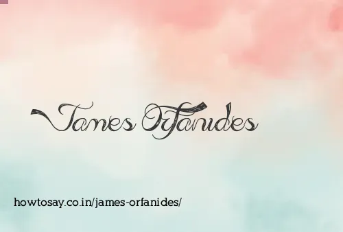 James Orfanides