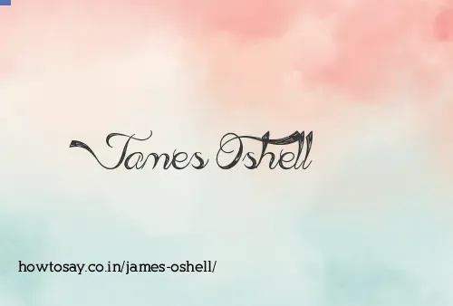 James Oshell