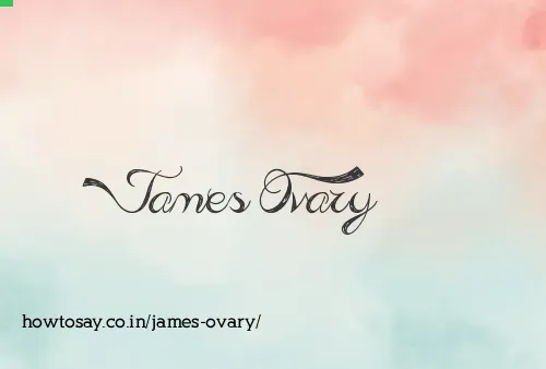 James Ovary
