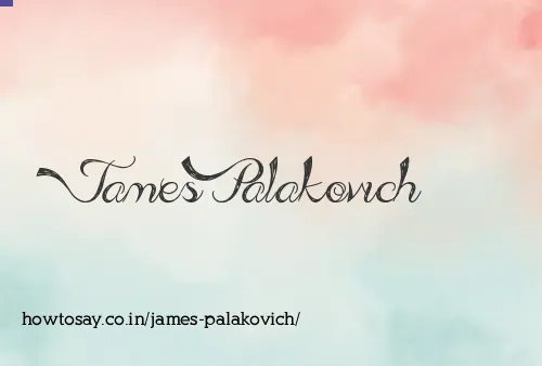James Palakovich