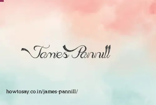 James Pannill