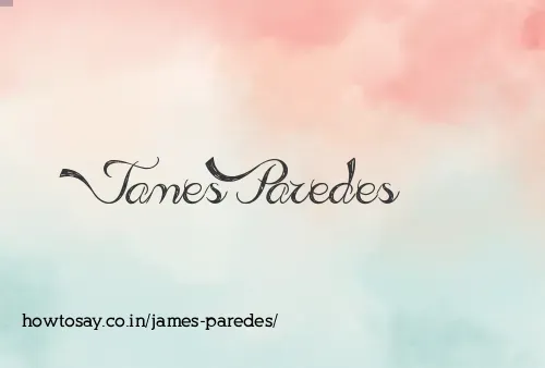 James Paredes