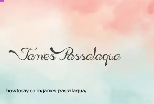 James Passalaqua