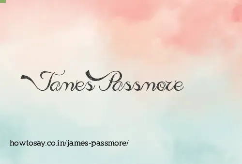 James Passmore