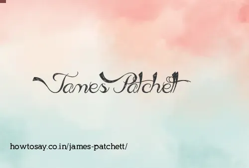 James Patchett