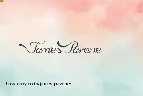 James Pavone