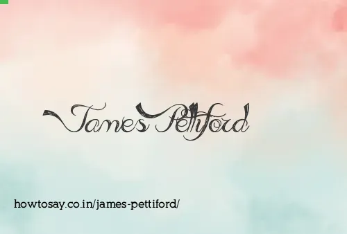 James Pettiford