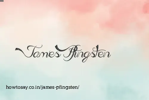 James Pfingsten