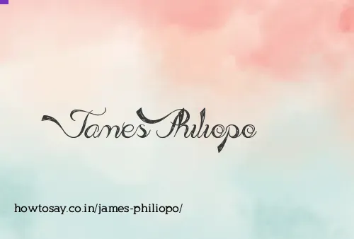 James Philiopo