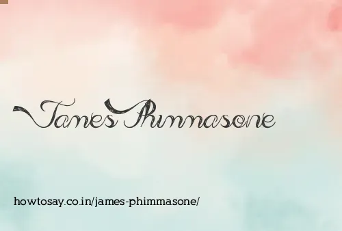 James Phimmasone