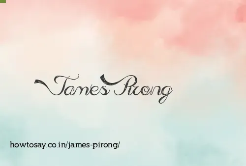 James Pirong