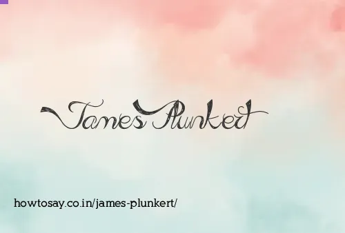 James Plunkert