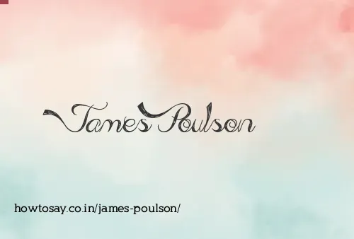 James Poulson