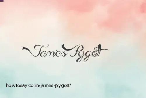 James Pygott