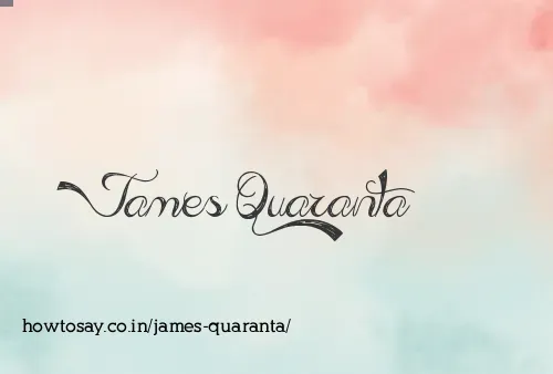 James Quaranta