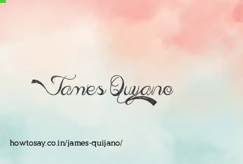 James Quijano