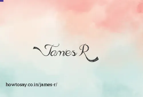James R
