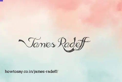 James Radeff
