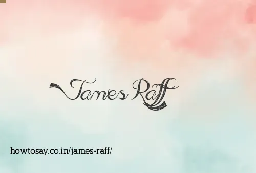James Raff