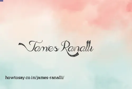 James Ranalli