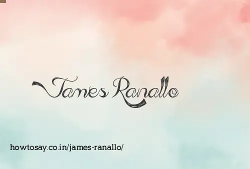James Ranallo