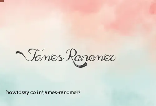 James Ranomer