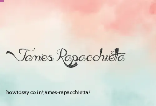 James Rapacchietta