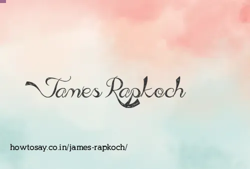 James Rapkoch