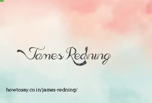 James Redning