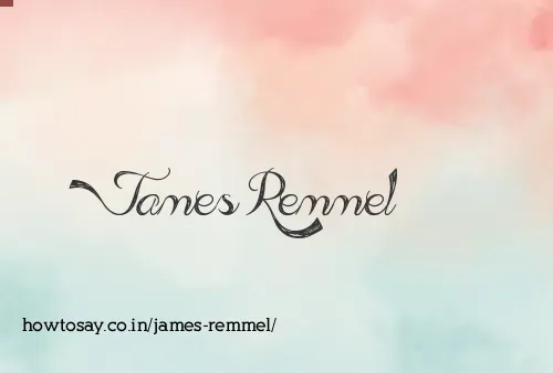 James Remmel