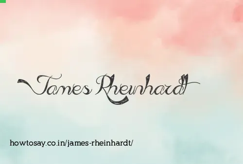 James Rheinhardt