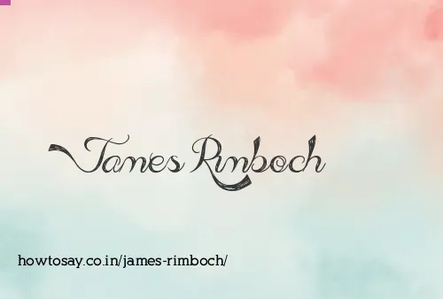 James Rimboch