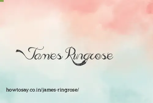 James Ringrose