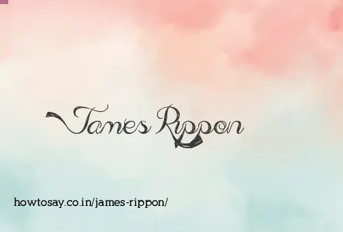 James Rippon