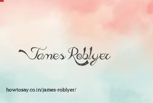 James Roblyer