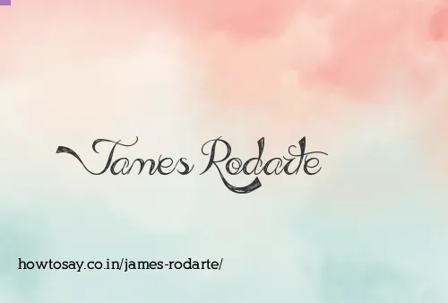 James Rodarte
