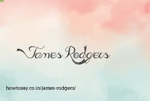 James Rodgers