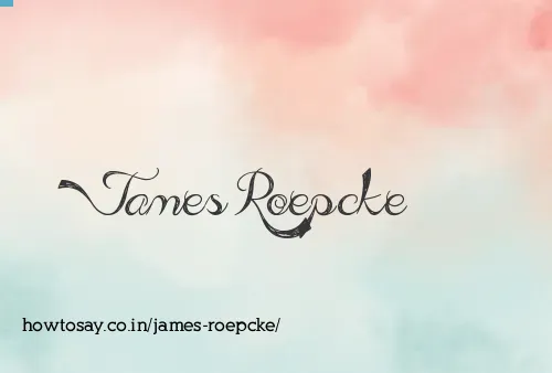 James Roepcke