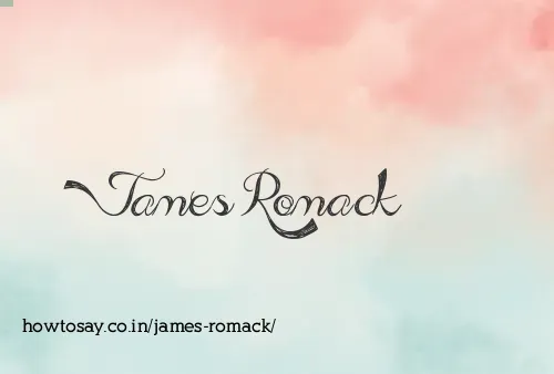 James Romack
