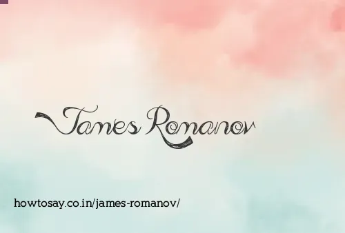 James Romanov